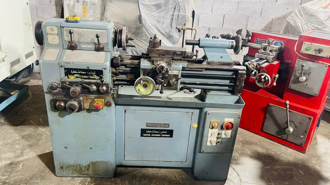 LATHE MACHINE made in Germany working area 40cm