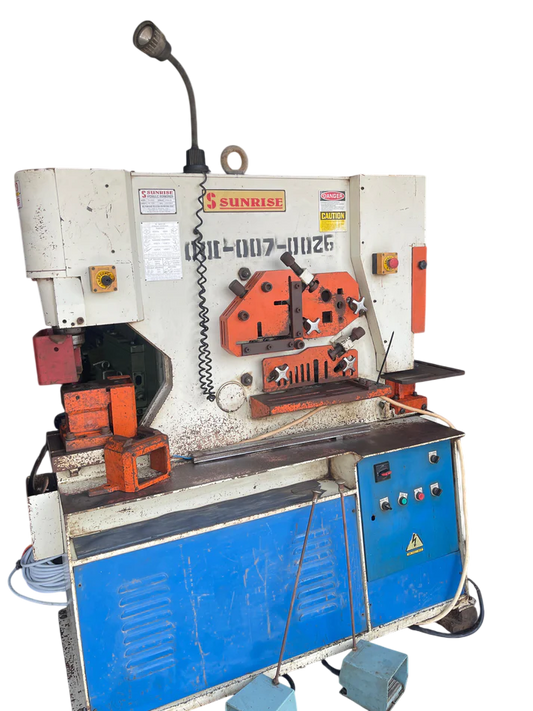 Hydraulic Iron Worker – 60 Ton (Sunrise)