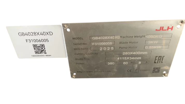 BAND SAW ARI MACHINE GB4028X40XD