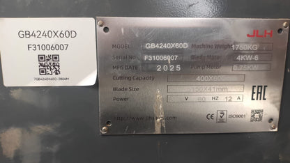 BAND SAW ARI MACHINE GB4240X60DII